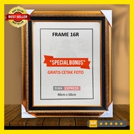 16R PHOTO FRAME + FREE 16R SIZE PHOTO PRINTING (40x50) DOUBLE FRAME