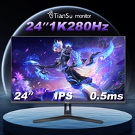 ZHUIS จอภาพ Tiansu 240Hzจอคอมพิวเตอร์24นิ้ว280Hz ความคมชัดระดับ Full HD 1920*1080Hz 24นิ้ว Hdr400 IP