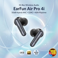 EarFun Air Pro 4i Wireless Earbuds ANC LDAC 40H Bluetooth 5.4 Hi-Res 50dB Black