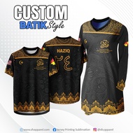 CUSTOM JERSI BATIK DESIGN FREE