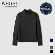 [WHO.A.U]  Steve Turtleneck T-shirt [B] ｜WHLAE4T11F