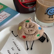 Luckyzoo原創【Cookieman baby】可可香草夾心曲奇餅干玩偶掛件