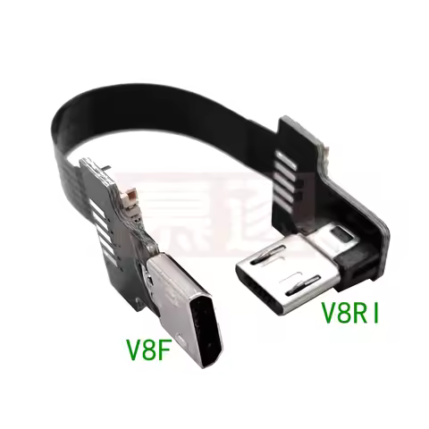 Micro USB Männlich zu Weiblich USB 2,0 Kurze Kabel Converter Erweiterung Adapter 5cm 10cm 15cm 25cm 