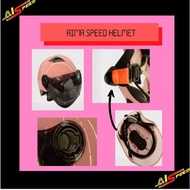 AIMA SPEED ELECTRIC BICYCLE HELMET SCOOTER BIKE WITH VISOR BLACK