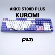 AKKO 5108B Plus KUROMI | Full Size 108 Keys | Tri-Mode | Hot-Swap | South-Facing RGB | KUROMI Editio