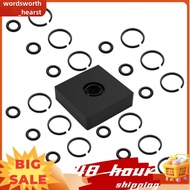 3/8 Inch Impact Retaining Ring Clip Impact Friction Ring for Electric/Pneumatic Type Impact Wrench,A