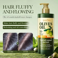 SADOER Olive Oil Shampoo  Make hair flufy am& flowing Refreshing & oil controlling anti dandruff Rea