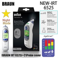 【Braun IRT 6525】Braun thermometer 【SG stock】 Braun ThermoScan 7+ Braun day and night care GOOD