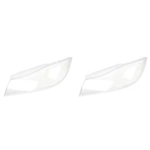 2X Car Left Transparent Headlight Cover Head Light Lamp Shell Lens For BMW 3-Series E90 E91 2005-201