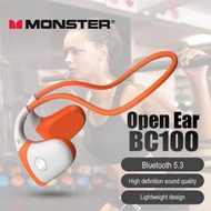 Monster Open Ear Bone Conduction Headphones Ear Hook Bluetoo