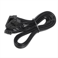 (LEW3) 10Pin+18Pin to 24Pin ATX Main Power Supply Cable for Corsair Gigabyte P750GM 750W P850GM 850W