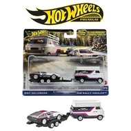 HW Hot Wheels Premium Team Transport DMC Delorean Rally HaulerHW