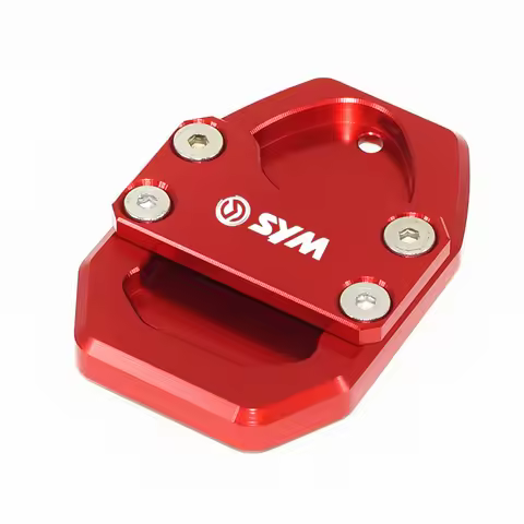 Motorcycle CNC Kickstand Foot Side Support Plate Enlarger Stand Extension Pad For SYM CRUISYM 300 GT