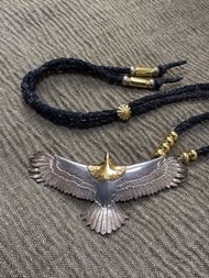 一set 出 鷲見太郎 Taro Washimi  EG03 K18 金頭大鷹 方鷹印 金concho珠 百川繩