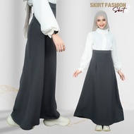 กระโปรงยาว แฟชั่นอิสลาม ดูสวย ทรงสวย ใส่สบาย โทนสีสุภาพเรียบร้อย เหมาะสำหรับใส่รายอ ออกงานอิสลาม หรื
