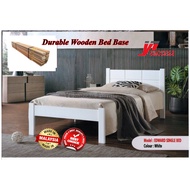 Yi Success Edward Wooden Single Bed Frame / Solid Wood Single Bed / Katil Bujang Kayu / Katil Single / Bedroom Furniture