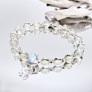 如魚。手串 溝通 財富 積極 l 拉利瑪石 海紋石 檸檬晶 l