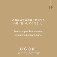 NEW - UGOKI - AYA Multifunctional Cabinet Divider Practical Cupboard Shelf Divider Shelf Adjustable 