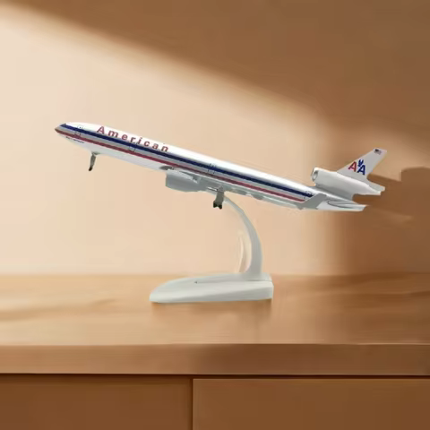 20cm MD-11 Plane Airplane MD Series UPS KLM Malaysia Fedex Express Airlines Alloy Metal Aircraft Mod