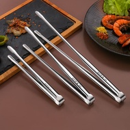 3 Sizes 304 Stainless Steel Barbecue Clip/Portable Picnic Tweezer Salad Steak Clamp/Elongated BBQ Buffet Restaurant Food Tong Non-Slip Cooking Clip// Multifunctional Kitchen Tools /Kitchen Useful Cooking Utensils &amp; Gadgets
