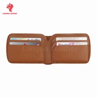 Ví nam da bò thật - Bảo hành 5 năm - Thương hiệu Longdo Leather - B04