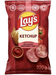 Lays Ketchup 蕃茄味薯片 220g｜加拿大版｜加拿大直送