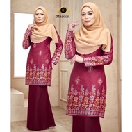 Baju Kurung Moden Songket Mahsuri Xs ➡ PLUS SIZE