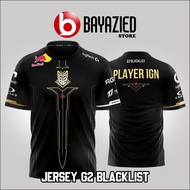 New G2 BLACKLIST JERSEY LOL GAME