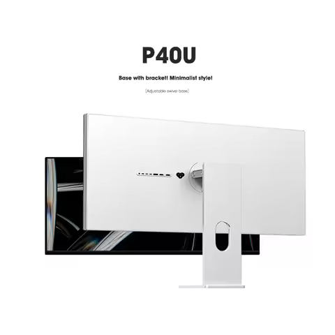 Kuycon P40U 5K Resolution Refresh Desktop Monitor, Square PC Gaming Monitor, Suitable for Home and S