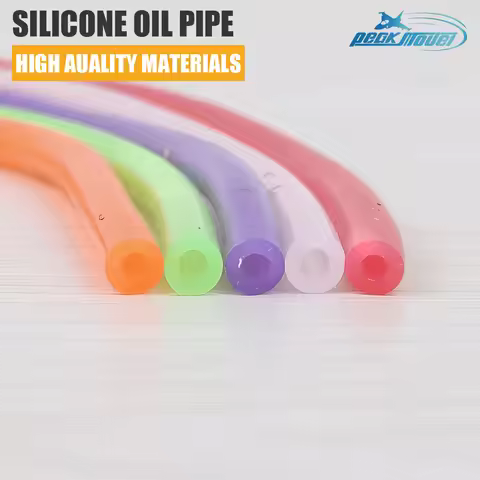 RC Silicone Fuel Line Oil Tube Fuel Pipe Hose for Methanol Engine Nitro Engine Glow RC Model Parts
