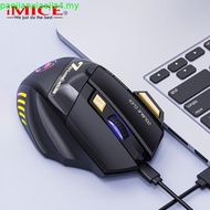 Wireless Gng Mouse USB IMICE GW-X7 3200DPI Dual Mode Rechargeable 7 Keys 2.4Ghz Silent Mouse Bluetoo