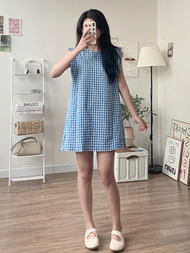 Váy suông ba lỗ đũi cotton Sammy Dress - ufo.thebasic