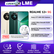 Realme 12+ 5G (12GB RAM+256GB ROM) Original Smartphone Realme Malaysia Warranty