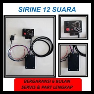 12-Sound Siren and NARAE NSH 90 Speaker, 12-Sound Siren Package, Police Siren, TOA Rescue Horn, 12-S