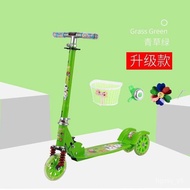 🔥XD.Store Scooters Scooter Kids Men and Women2-6-7-12Children's Foldable Scooter Three-Wheel Luge🔥 BAmP