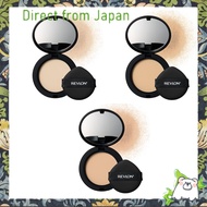 【Direct from Japan】Revlon ColorStay Longwear UV Pressed Powder 001 Porcelain, SPF42 PA++++, Shine-Pr