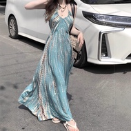 Bohemian Style Summer Dress for Women - Casual Seaside Outfit