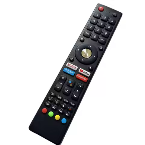 New TV Remote Control Fit For Synix 43A1S 32A1S&Saba SA43K67A9 65F1S 55A1S 50A1S 75F1S 55F1S Android