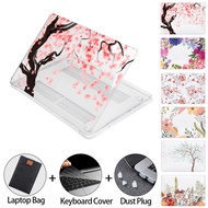 Artist Flower Printed Laptop Case For Surface Laptop Go 12.4 13.5 Surfacebook 1 2 3 4 5 Microsoft Protective Case Laptop Cover Shell Crystal Matte FGW2