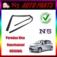 Perodua Viva ORIGINAL Runchannel / Getah Cermin Tingkap