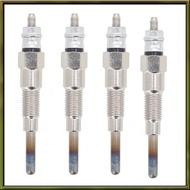 4PCS  Heater Glow Plugs 8Mm for  Tractor B21 B1700D B1700E Part Number 16851-65512 16851-65510