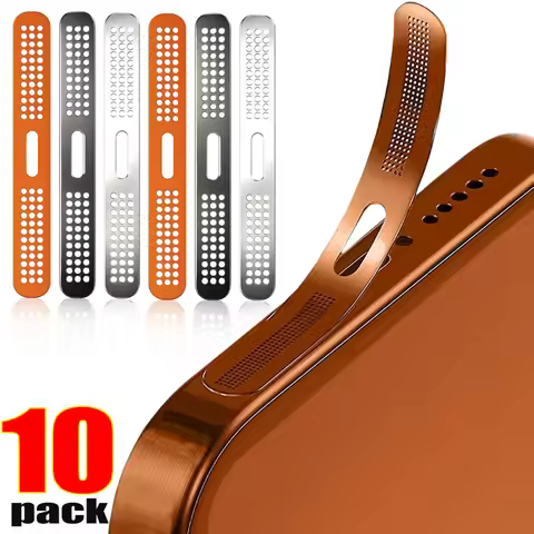 1-10Pcs Metal Dustproof Net Sticker For iPhone 17 Pro Max 17Pro Earpiece Hole Anti-dust Mesh Protect
