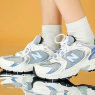 Discount New Balance NB 530 Comfortable Mesh Synthetic Leather Artificial Wear-Resistant Low-Top Run