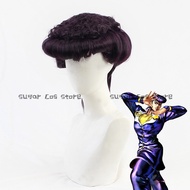 Anime Jojos Bizarre Adventure Season 4 Cosplay Higashikata Josuke Costume Wig Shoes Men Women Hallow