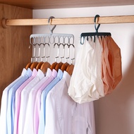 Space-saving Clothes Hanger Clothes Drying Rack Multifunctional Plastic Home Storage Hook Cupboard Organizer