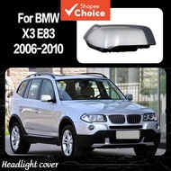 Front Headlight Cover For BMW X3 E83 Transparent Headlamp Shell