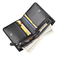 New Men's Wallet Short Vertical Men's Zipper Wallet Multi functional Zero Wallet