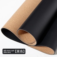 Tấm Lót Chuột Bằng Da PU Văn Phòng Mới 2025 - Thảm Trải Bàn Lớn Hai Mặt Chống Nước 90x45/80x40/70x35