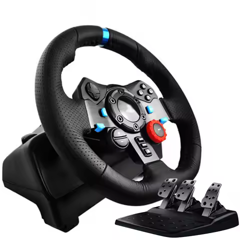 G29 game steering wheel flying car PS5 racing car 900 degrees simulated driving G923 computer racing