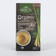 [1 แถม 1] เรนองที ออร์แกนิก ตะไคร้ใบหม่อน 20 ซอง 20 ก. Ranong Tea Organic Lemongrass Mulberry Tea 20pcs 20 g